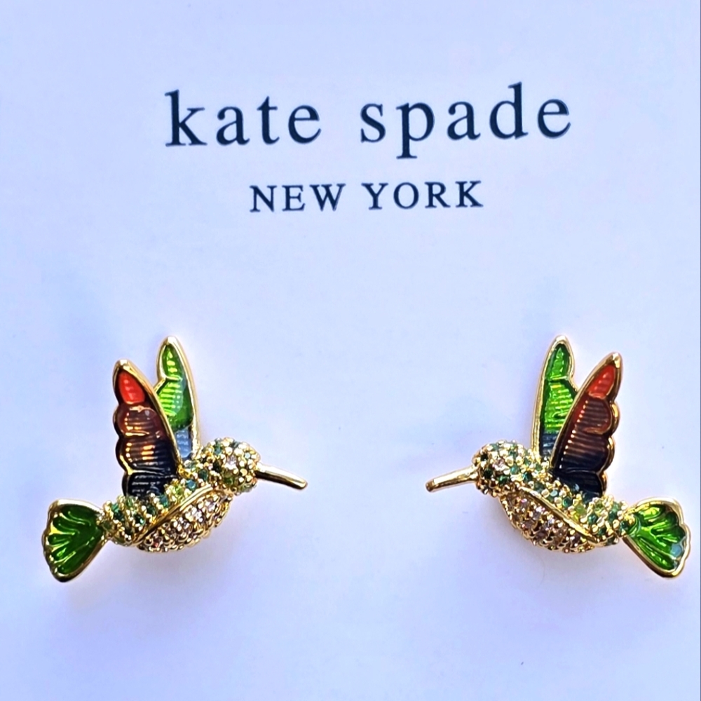 Kate Spade Dazzling Daisy Hummingbird Studs